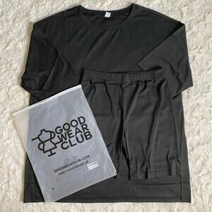 Good Wear Club 2 Piece Bike Short and Oversized Shirt Set Size Medium